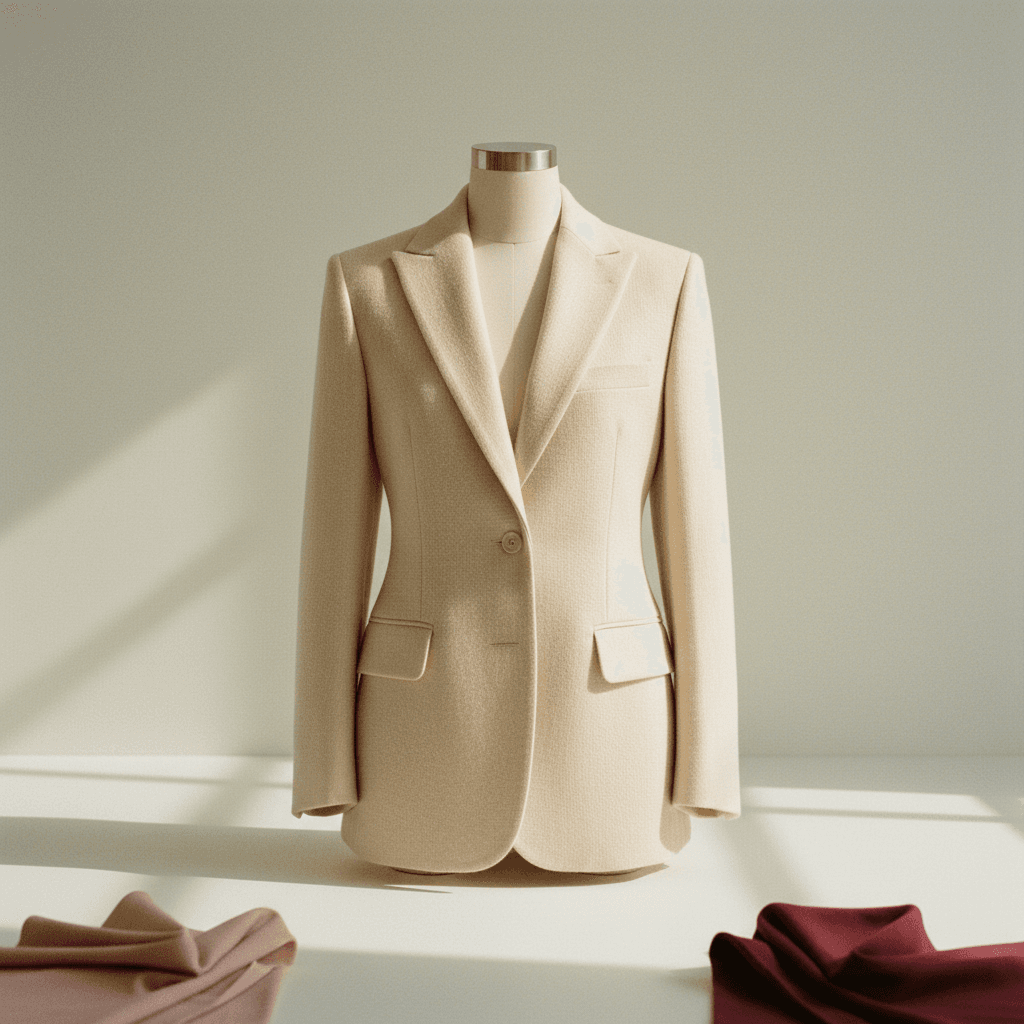 Veste blazer Marceline — Laine cintrée - Image 1