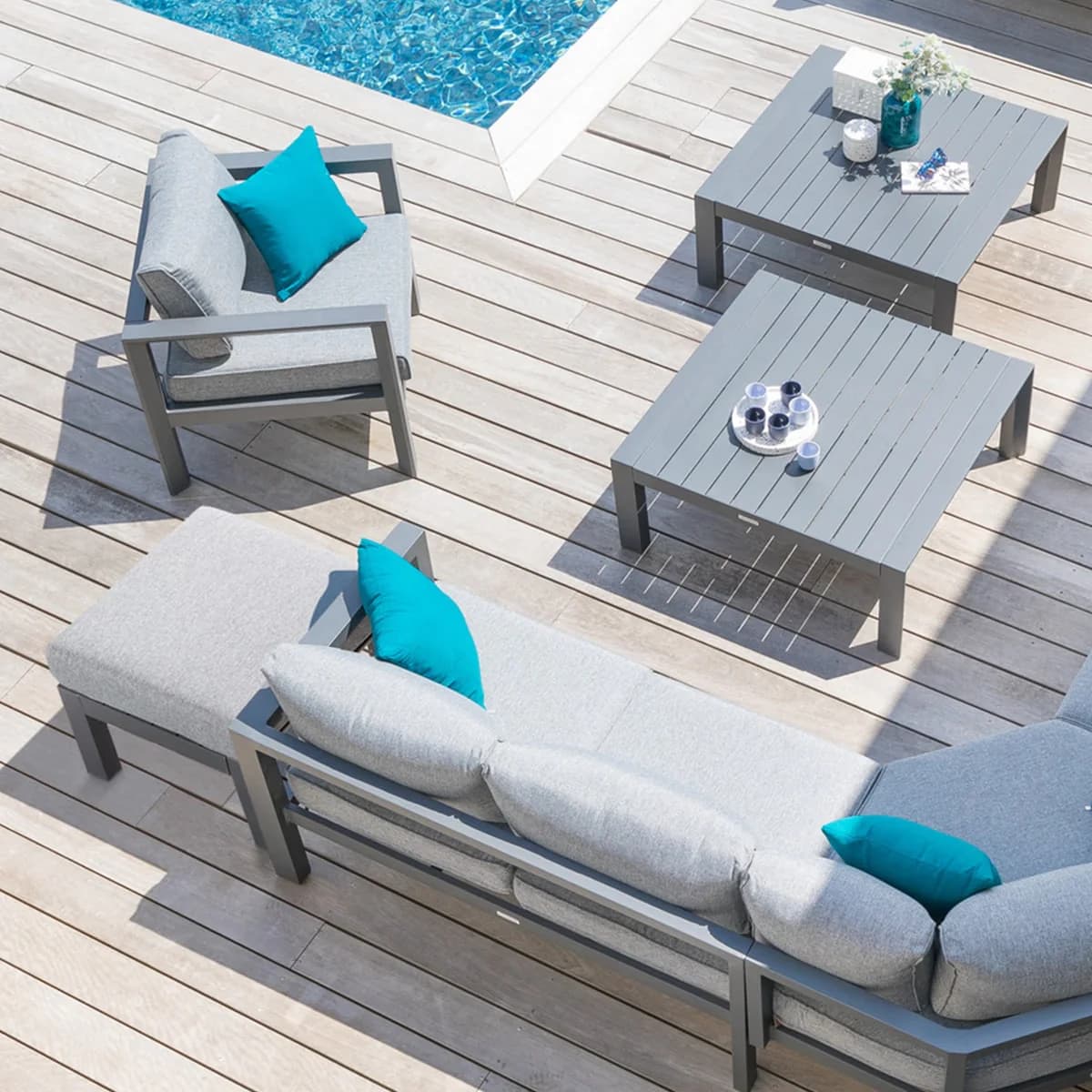 Salon de jardin EVA - 6 Places - illustration 3